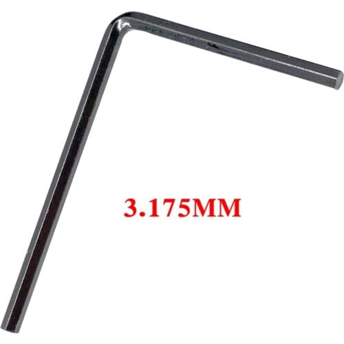 Pack of 5 Neck Hexagonal Wrench 3.175mm Spanner for Electric Guitar Replacement Repair Accessory