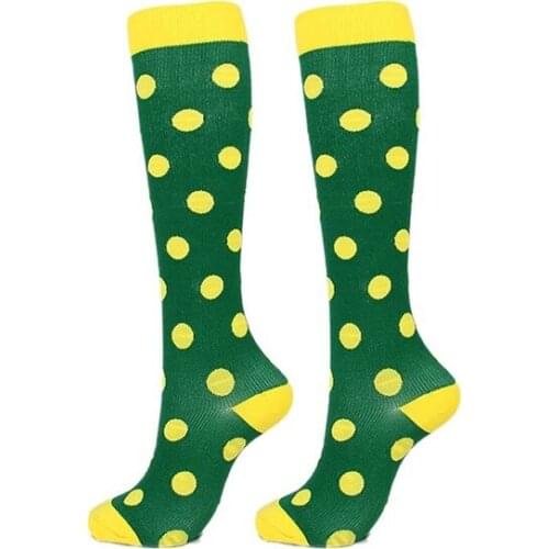 Compression Socks Medical Nursing Sports Socks EU 35-46 Fit For Rugby Cycling Travel Breathable Men Women Adult High Stockings