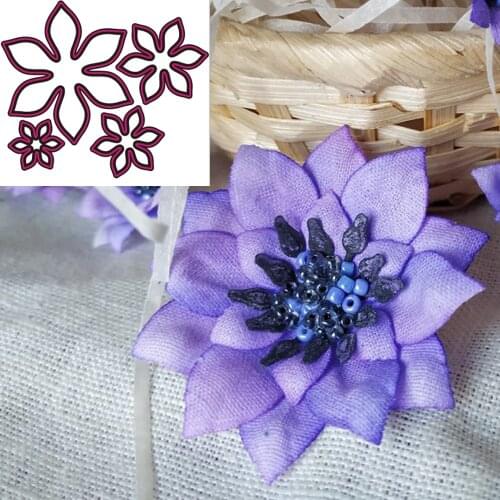 New Flower Metal cutting Die scrapbook Decoration embossed Photo album Decoration Card making DIY Handicrafts