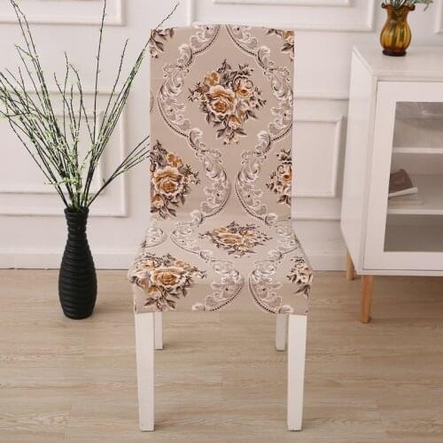 Modern Printed Chair Cover Elastic Seat Chair Removable and Washable Stretch Just Like Each Other Banquet Hotel Eat Desk Cover