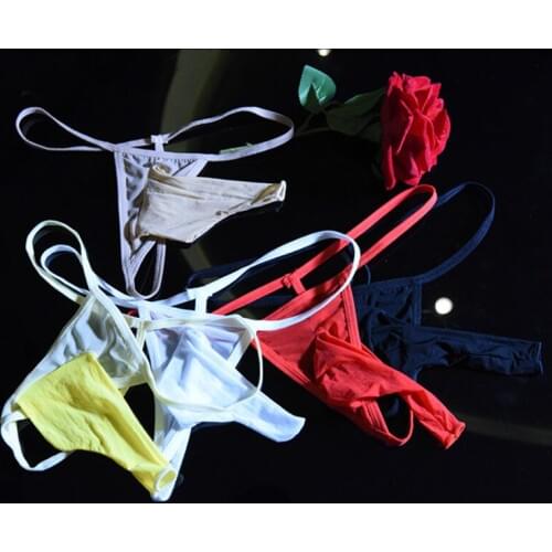 Men Sexy thongs multi colors see through mesh male g string Men transparent String jockstrap gay underwear micro thongs new