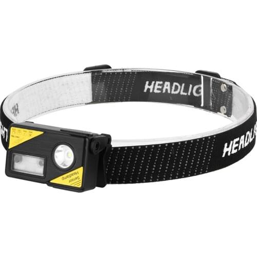 Anjoet XPG LED Headlamp Usb Rechargeable IR Motion Sensor Headlight Torch Camping Hunting