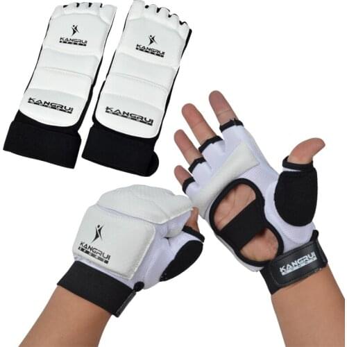 Taekwondo Hand foot Protector Hand Guard Hand Gear Gloves TKD WTF Approved S to XXL Taekwondo Equipment