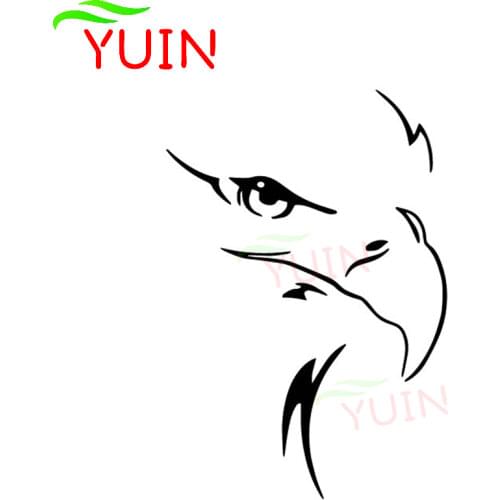 Eagle Simple Pattern Car Decals Fashion Decoration Personalized PVC Waterproof Sunscreen Decals Can Be Customized Color