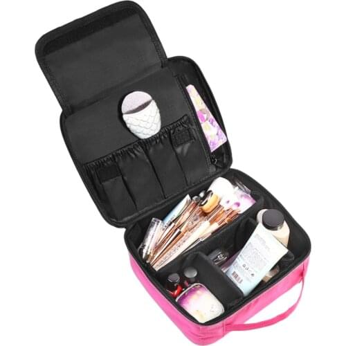 Women Cosmetic Bag Travel Makeup Organizer Professional Make Up Box Cosmetics Pouch Bags Beauty Case For Makeup Artist