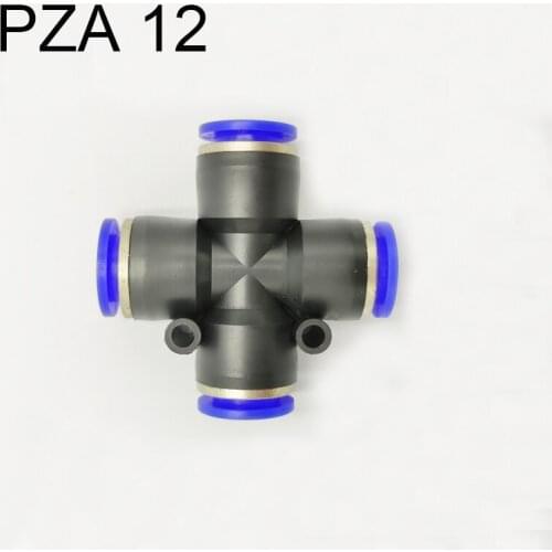 10PCS Pneumatic fittings PZA water pipes and pipe connectors direct thrust 12mm plastic hose quick couplings
