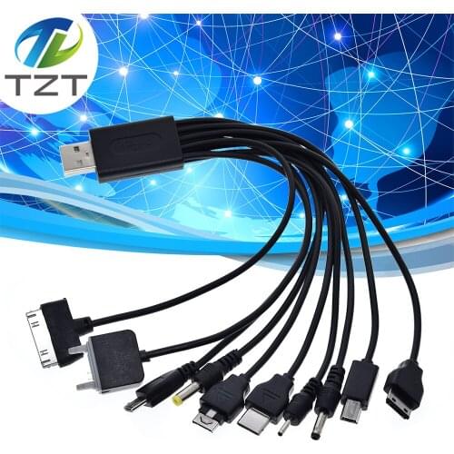 10 In 1 Universal Portable Lightweight Multi Functions USB Charge Charging Cable Fast Charging Compatible with Most Brand Phones