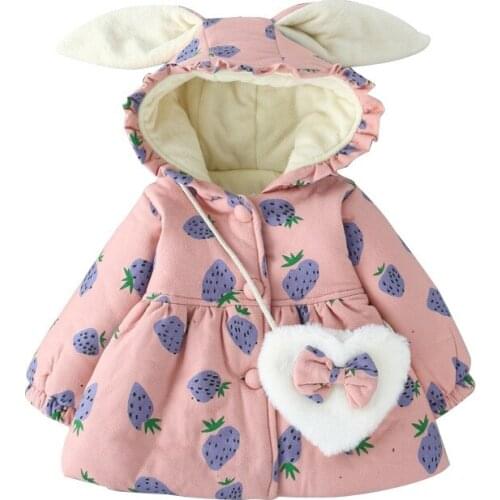 Newborn winter overalls baby warm overalls baby girl coat children jacket 0-3 months baby girl toddler down jacket cotton coat