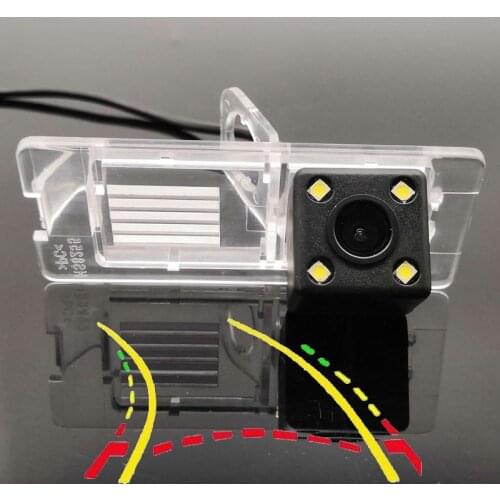 Intelligent Dynamic Trajectory Tracks HD Car Rear View Camera For Renault Fluence Megane 3 Symbol Dacia Logan 2