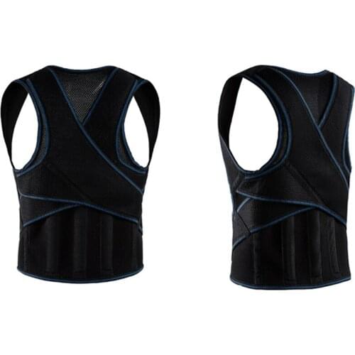 Back Posture Corrector Shoulder Lumbar Brace Spine Support Belt Adjustable Adult Corset Posture Correction Belt Body Health Care