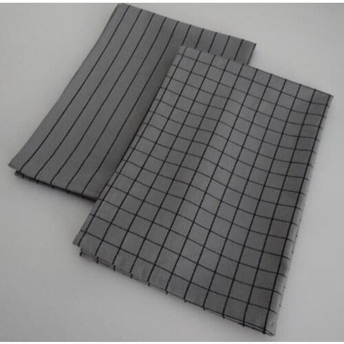 2pcs 40x60cm Table Napkin 100% Cotton Tea Towel Tableware Cleaning Cloth Food Photo Background Ins Hot Classic Strips Plaid