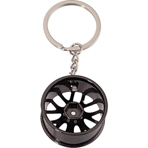 ISINYEE Fashion Car Wheel Topl Keychain For Men Women Car Bag Key Chain Key Ring Man Boyfriend Gift Jewelry Keyring