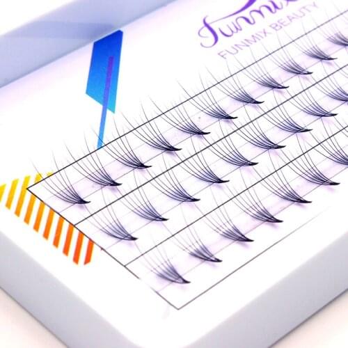 10pcs 0.07mm eye lashes natural lashes Silk eyelash 6D Fake False Eyelashes Makeup Eyelash Extensions Cilia Tools