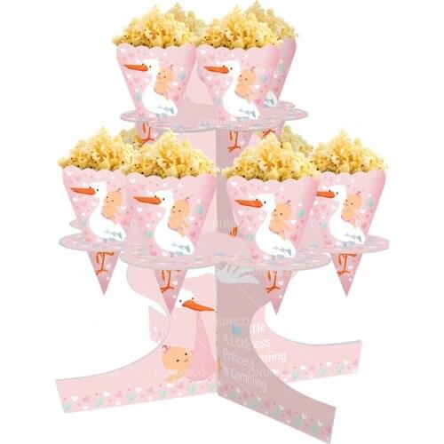 Princess Party Decorations Supplier Garland Paper Table Centerpiece Cake Stand Baby Shower Girl Birthday Decoration Kids