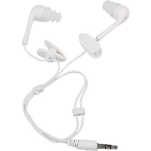 Waterproof Swimming Diving w/ Swivel Clip Earphone for MP3 iPod Music Player