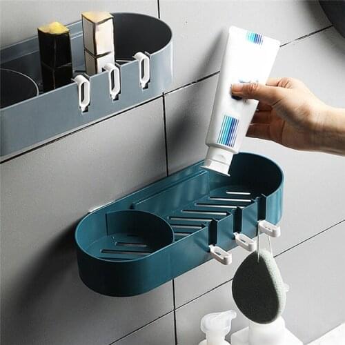Rotating Storage Rack Toilet Rack Wall-Mounted Bathroom Corner Foldable Storage Shelves Quick Drain Home Bathroom Accessories