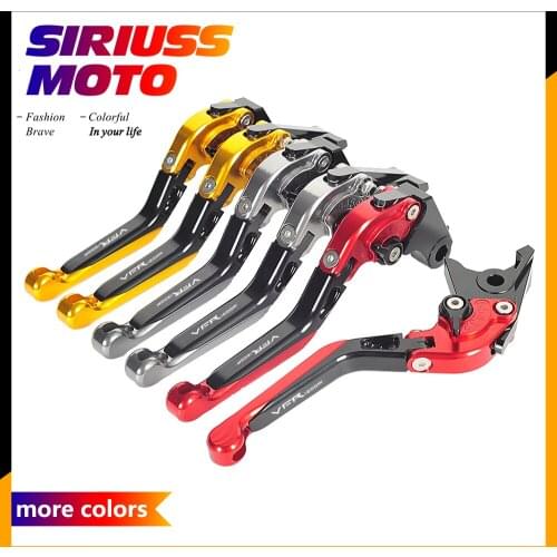 All CNC Aluminum Motorcycle Adjustable Foldable Brake Clutch Levers Case for Honda VFR1200F VFR 1200 1200F 2010-2016