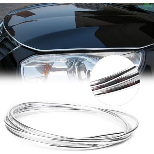 3M Car Door Edge Guard Scratch Protector Molding Strip Trim Cover Chrome