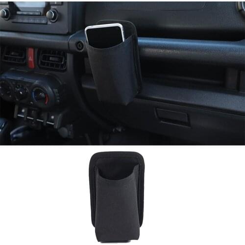 Stowing Tidying Universal Co-pilot Handle Hanging Storage Bag for Suzuki Jimny 2019+ for Jeep Renegade Wrangler TJ JK JL JT
