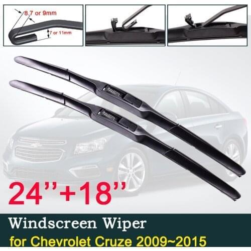 Car Wiper Blades for Chevrolet Cruze 2009 2010 2011 2012 2013 2014 2015 Front Window Windscreen Windshield Car Accessories Goods