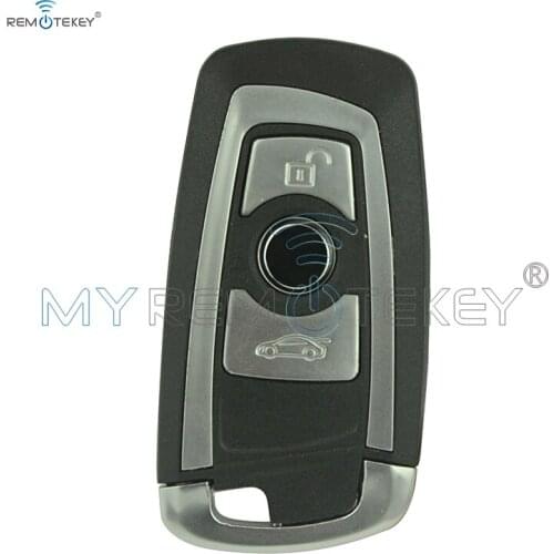Remtekey smart key case cover shell 3button for bmw car key KR55WK49863