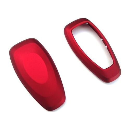 Keyless Remote Protection Case For Ford Focus Kuga C-Max Mondeo Fiesta Metallic Red