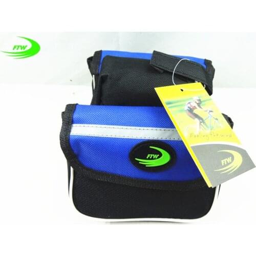 Double Side bike Bicycle bags bike cycling bag front frame tube bag Bicycle packet bicycle accessories foldable bag FTW 201