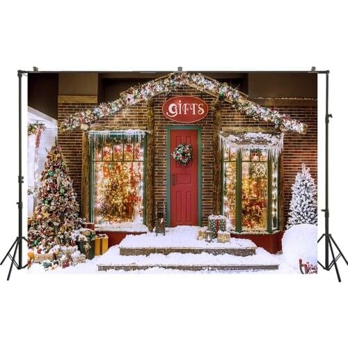 HUAYI Christmas Backdrop Christmas Xmas Holiday Family Party Photography Backdrops Studio Child Baby Photo Background W-3436