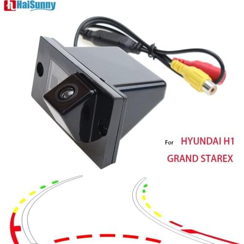 HaiSunny Intelligent Dynamic Trajectory Parking Reverse Car Rear View Camera For HYUNDAI H1 GRAND STAREX