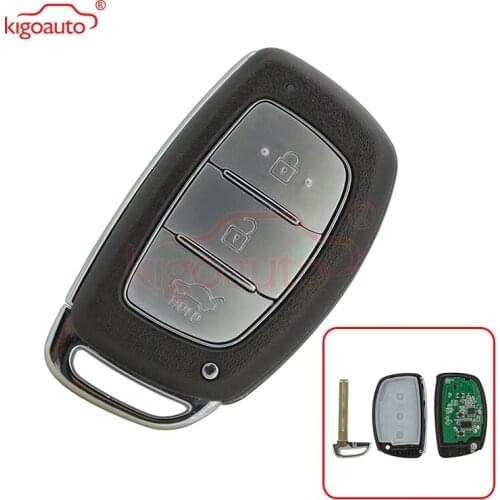 Kigoauto 3 button 434Mhz ID46 chip smart remote key for Hyundai Verna key
