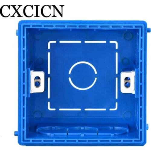 86 Type Switch Socket Concealed Bottom Box Flame Retardant Household Concealed Junction Box Embedded Wire Box