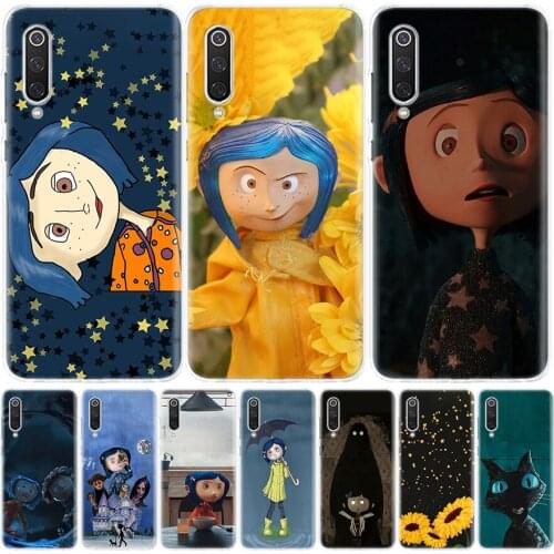 Cute Cartoon Coraline Phone Case for Xiaomi Redmi Note 10 9 9S 8T 8 7 8A 7 7A 6 6A 9A 9C S2 K20 K30 Pro Fashion Cover Coque