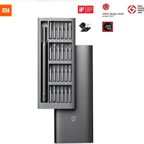 Original Xiaomi Mijia 24 in 1 Precision Screwdriver Kit 60HRC Magnetic Bits Xiaomi Home Kit Repair Tools Xiomi Mijia