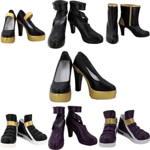 Game LOL KDA Kaisa Akali Evelynn Ahri Cosplay Boots Shoes Custom Made Any Size