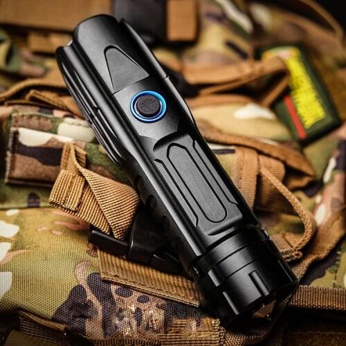 P90 Power Torch Rechargeable Mobile Phone Super Bright Led Strong Light Flashlight Outdoor Charging Portable Durable Long Shot