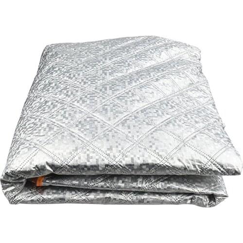 Universal Aluminum Film Winter Snow Gear Folding Car Clothing Half Cover Snow Anti-frost Antifreeze Sunshade Cover