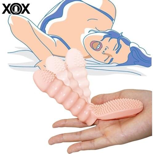 Finger G-spot Vibration Sex Toys for Couples Mens Womens Clitoral Stimulation Sexy Supplies Masturbators Erotic Adult Games 18