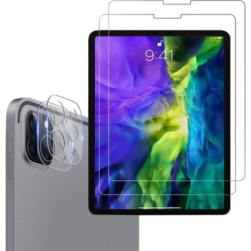 High quality 0.25 mm slim tempered glass For 2020 iPad Pro 12.9 glass guard For Apple iPad Pro 11 Camera Lens Screen protector