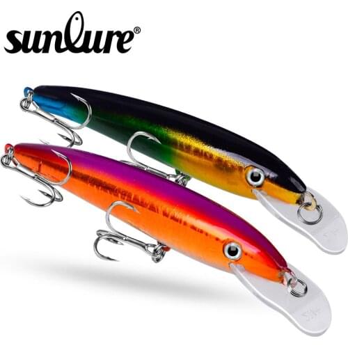 4 colors Minnow 1pc Fishing Lures 17cm-6.69"/0.93oz-26.5g Hard Lure Fishing Tackle 2# Hook Artificial Bait Hard Lure