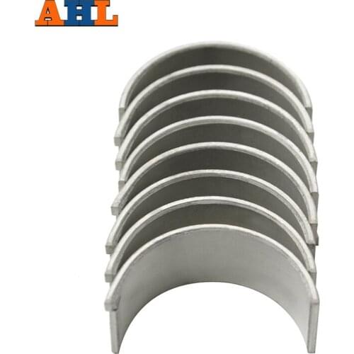 AHL 8pcs/set Motorcycle Engine Parts For Kawasaki ZX400 K ZX-4 ZR400 XANTHUS 400 Oversize +100 Connecting Rod Bearing