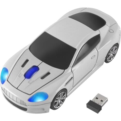 2.4G Wireless Mouse Mini Car Mode Design Cool Mause 1600 DPI USB Optical Gaming Computer Kid Gift Mice For PC Laptop Notebook