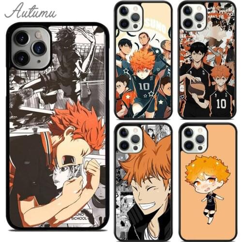 Hinata Shouyou Haikyuu Phone Case for iPhone 11 12 Pro Max mini X XR XS SE 2020 5 6S 7 8 Plus Samsung Galaxy S9 S10 Cover shell
