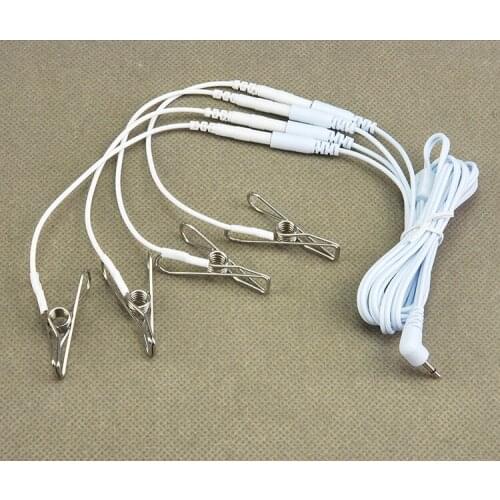 Adult Electro Shock Sex Products Nipple Clamps Breast Labia Clitoris Clip Electro Stimulation Medical Sex Toys For Men and Women