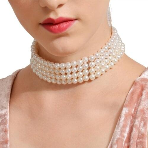 Hengcreation Pearl Necklaces For Women