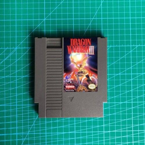Dragon Warrior III 3 - 72 pins 8bit game cartridge