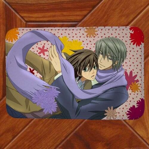 Junjou Romantica Floor Mat Carpet Decor Bedroom Doormat Anime Manga 001