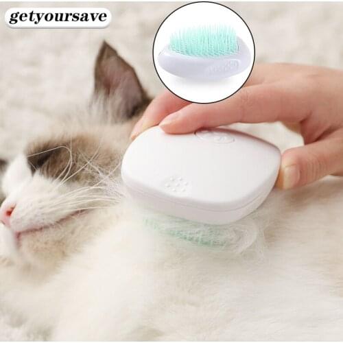 Cat Brush Hair Remover Cleaning Kitty Comb for Cats Accessories Supplies Pet Grooming Removes Hairs Cat and Dogs Hair Combs