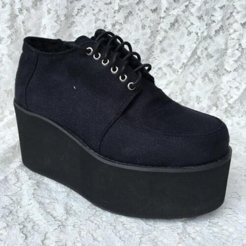 Princess sweet punk shoes Customized spring antique muffin anti slip bottom shoes Japanese Harbin punk fashion women an9150