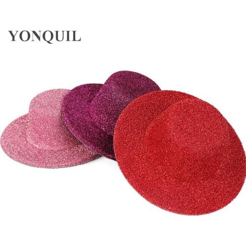 Children Party Race Show Mini Top Hat 10 CM Size Blingbling Vintage Boy Girl Holiday For DIY Hair Accessories 24 Pcs/Lot