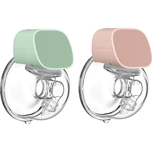 USB Rechargable Hands-Free Electric Breast Pump Silent Wearable Automatic Milker Portable Baby Breastfeed Milk Extractor